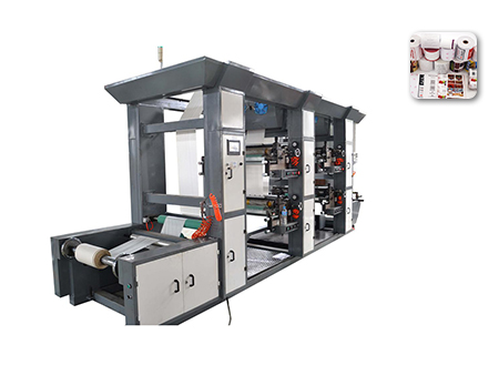 Машина для флексографской печати на термобумаге